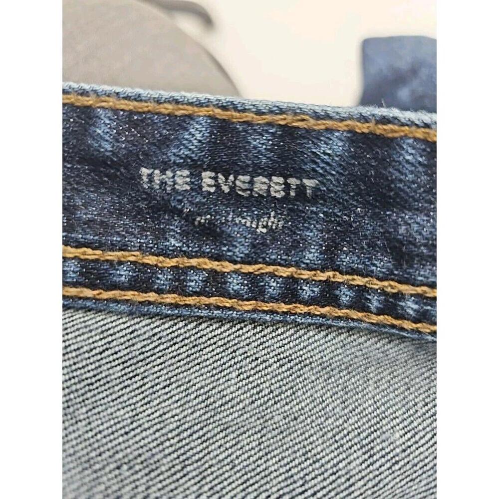 Adriano Goldschmied Men's Everett Jeans Blue‎ Slim-Fit Straight Size 36W 32L - Picture 5 of 7